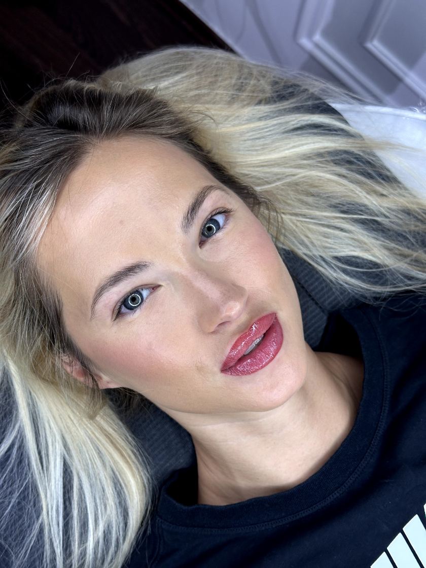 Ergebnis Lippen und Augenbrauen
